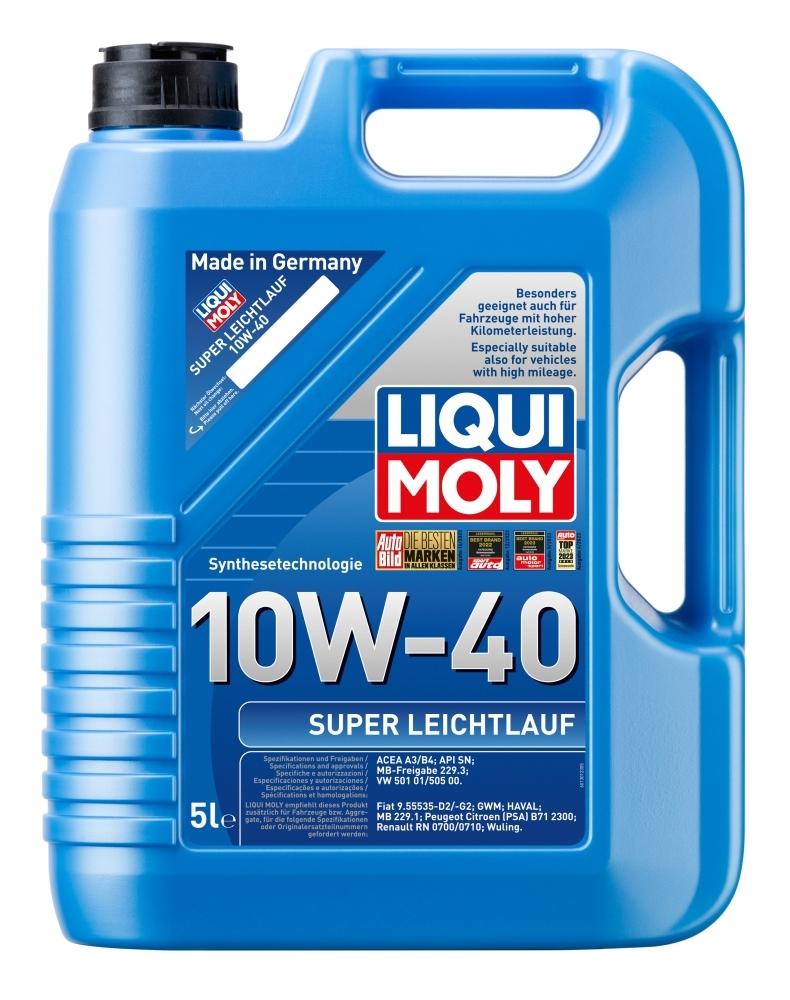 Ulei de motor LIQUI MOLY Super Leichtlauf 10W-40, 5 Litri